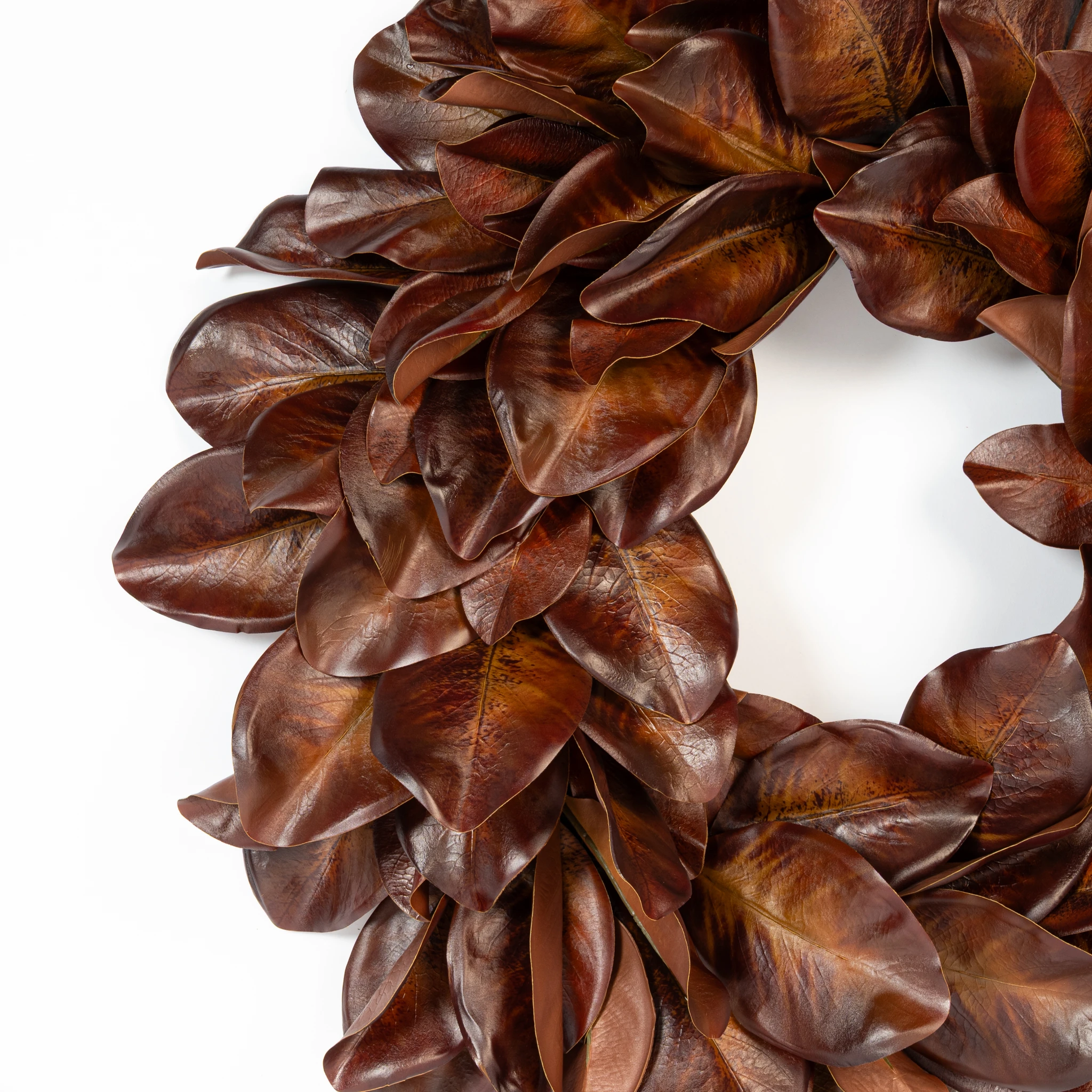 Bourbon Magnolia Leaf Wreath